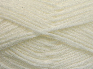 Worsted Fiber Content 100% Acrylic, White, Brand Ice Yarns, Yarn Thickness 4 Medium Worsted, Afghan, Aran, fnt2-53827