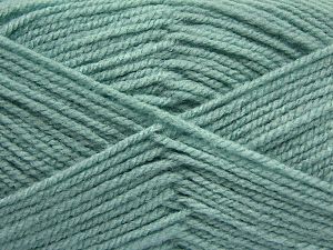 Worsted Composition 100% Acrylique, Water Green, Brand Ice Yarns, fnt2-67795