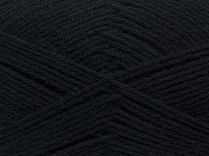 Fiber Content 100% Acrylic, Brand Ice Yarns, Black, fnt2-69999