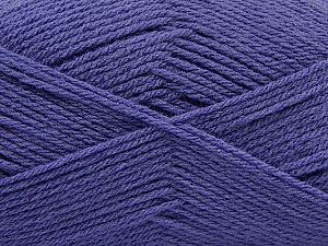 Fiber Content 100% Acrylic, Lavender, Brand Ice Yarns, Yarn Thickness 3 Light DK, Light, Worsted, fnt2-70037