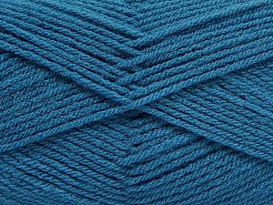 Fiber Content 100% Acrylic, Turquoise, Brand Ice Yarns, Yarn Thickness 3 Light DK, Light, Worsted, fnt2-70045