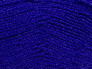 Worsted Composition 100% Acrylique, Purple, Brand Ice Yarns, fnt2-70845