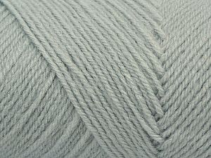 Items made with this yarn are machine washable & dryable. Fiber Content 100% Acrylic, Light Grey, Brand Ice Yarns, fnt2-71460