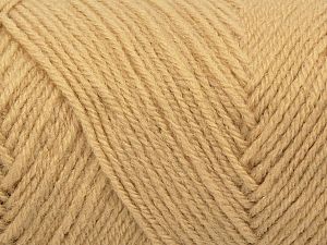 Items made with this yarn are machine washable & dryable. Fiber Content 100% Acrylic, Brand Ice Yarns, Beige, fnt2-71461