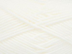 Fiber Content 100% Acrylic, White, Brand Ice Yarns, fnt2-73582