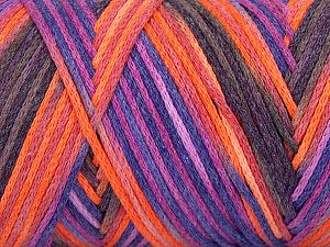 Please be advised that yarns are made of recycled cotton, and dye lot differences occur. Fiber Content 80% Cotton, 20% Polyamide, Purple, Pink, Orange, Maroon, Brand Ice Yarns, fnt2-74602