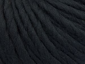 Fiber Content 50% Merino Wool, 25% Alpaca, 25% Acrylic, Brand Ice Yarns, Black, fnt2-76520 
