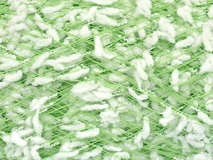 Fiber Content 80% Polyester, 20% Nylon, White, Brand Ice Yarns, Green, fnt2-76579