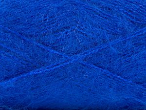 Fiber Content 50% Mohair, 50% Acrylic, Saxe Blue, Brand Ice Yarns, fnt2-77030