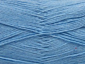 Fiber Content 50% Acrylic, 50% Cotton, Brand Ice Yarns, Baby Blue, fnt2-77095