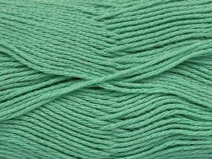 Ne: 8/4. Nm 14/4 Composition 100% Coton mercerisé, Mint Green, Brand Ice Yarns, fnt2-77128