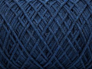 Please be advised that yarns are made of recycled cotton, and dye lot differences occur. Composition 100% Coton, Brand Ice Yarns, Dark Navy, fnt2-77334 