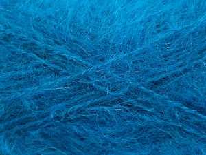 Composition 45% Acrylique, 30% Mohair, 25% Laine, Turquoise, Brand Ice Yarns, fnt2-77456