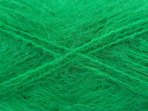 Composition 45% Acrylique, 30% Mohair, 25% Laine, Light Green, Brand Ice Yarns, fnt2-77457