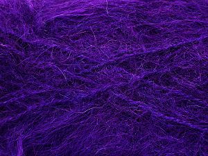 Composition 45% Acrylique, 30% Mohair, 25% Laine, Purple, Brand Ice Yarns, fnt2-77463