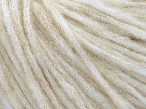 Fiber Content 60% Baby Alpaca, 25% Polyamide, 15% Superwash Extrafine Merino Wool, Light Beige, Brand Ice Yarns, fnt2-77593 