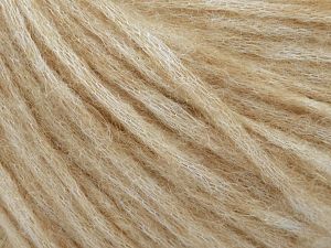 Fiber Content 60% Baby Alpaca, 25% Polyamide, 15% Superwash Extrafine Merino Wool, Light Milky Brown, Brand Ice Yarns, fnt2-77596 