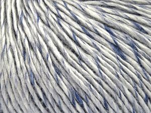 Fiber Content 50% Acrylic, 50% Wool, Light Grey, Brand Ice Yarns, Blue, fnt2-77701