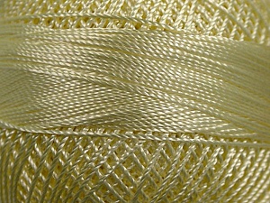 Composition 100% Micro fibre, Brand YarnArt, Light Yellow, Yarn Thickness 0 Lace Fingering Crochet Thread, fnt2-17309