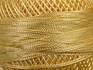 Composition 100% Micro fibre, Yellow, Brand YarnArt, Yarn Thickness 0 Lace Fingering Crochet Thread, fnt2-17310