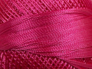 Fiber Content 100% Micro Fiber, Brand YarnArt, Fuchsia, Yarn Thickness 0 Lace Fingering Crochet Thread, fnt2-17318