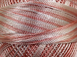 Composition 100% Micro fibre, Brand YarnArt, White, Light Orange, Yarn Thickness 0 Lace Fingering Crochet Thread, fnt2-17331