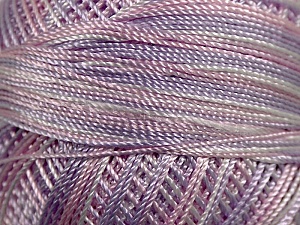 Composition 100% Micro fibre, Brand YarnArt, White, Pink, Lilac, Yarn Thickness 0 Lace Fingering Crochet Thread, fnt2-17335
