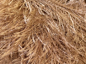 Fiber Content 100% Polyester, Light Camel, Brand Ice Yarns, Yarn Thickness 5 Bulky Chunky, Craft, Rug, fnt2-22751