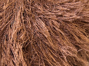Fiber Content 100% Polyester, Brand Ice Yarns, Brown, Yarn Thickness 5 Bulky Chunky, Craft, Rug, fnt2-22753