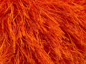 Fiber Content 100% Polyester, Orange, Brand Ice Yarns, Yarn Thickness 5 Bulky Chunky, Craft, Rug, fnt2-22757