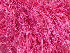 Fiber Content 100% Polyester, Brand Ice Yarns, Candy Pink, Yarn Thickness 5 Bulky Chunky, Craft, Rug, fnt2-22768