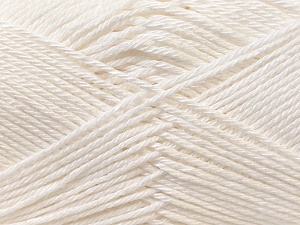 Fiber Content 100% Mercerised Cotton, White, Brand Ice Yarns, Yarn Thickness 2 Fine Sport, Baby, fnt2-23322