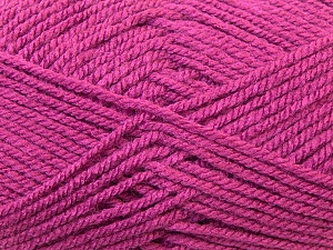 Worsted Composition 100% Acrylique, Rose Pink, Brand Ice Yarns, Yarn Thickness 4 Medium Worsted, Afghan, Aran, fnt2-23732