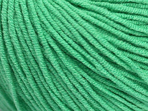 Fiber Content 50% Cotton, 50% Acrylic, Brand Ice Yarns, Emerald Green, Yarn Thickness 3 Light DK, Light, Worsted, fnt2-43837